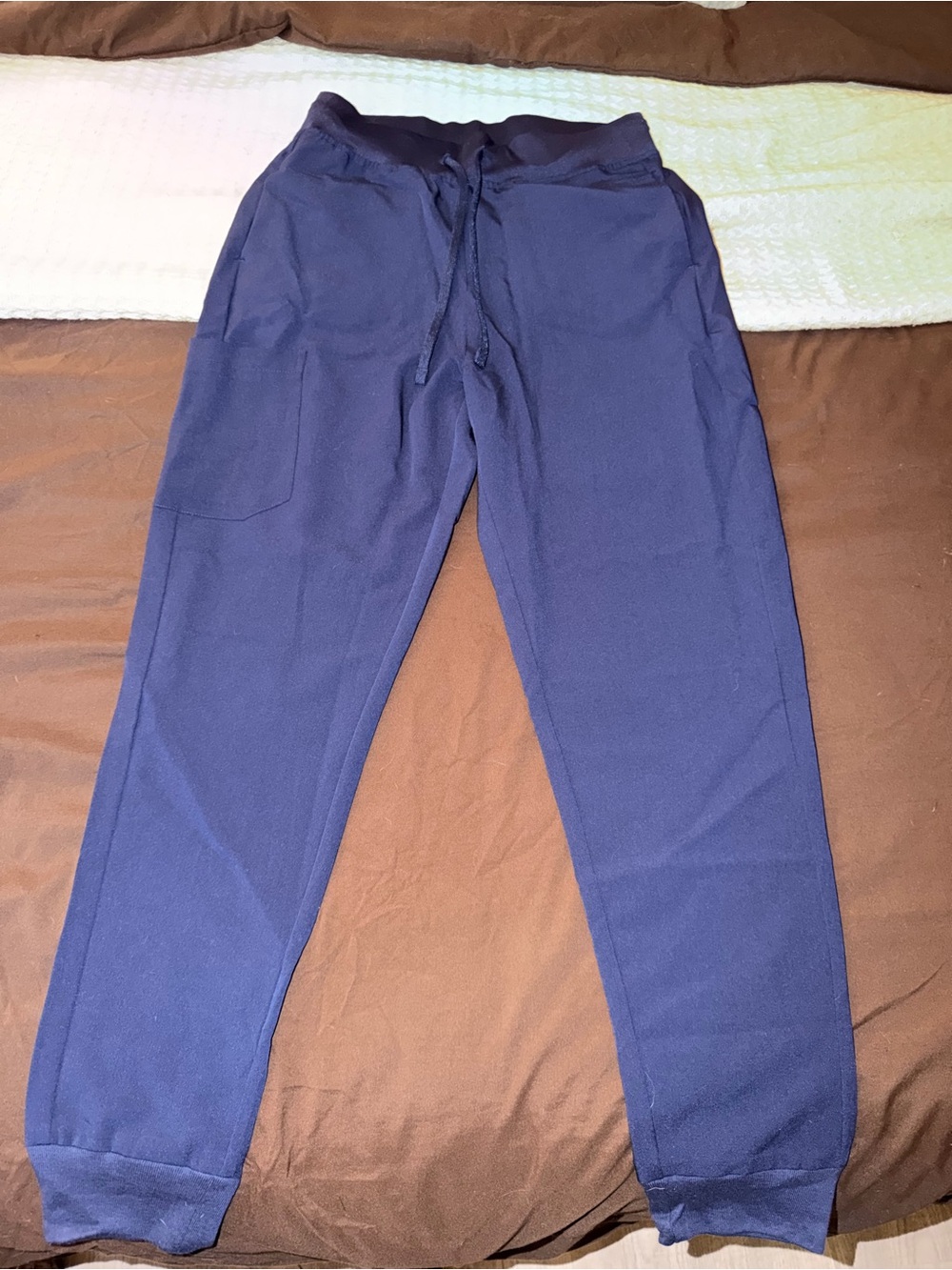 Women’s Drawstring Navy Jogger Sweatpants